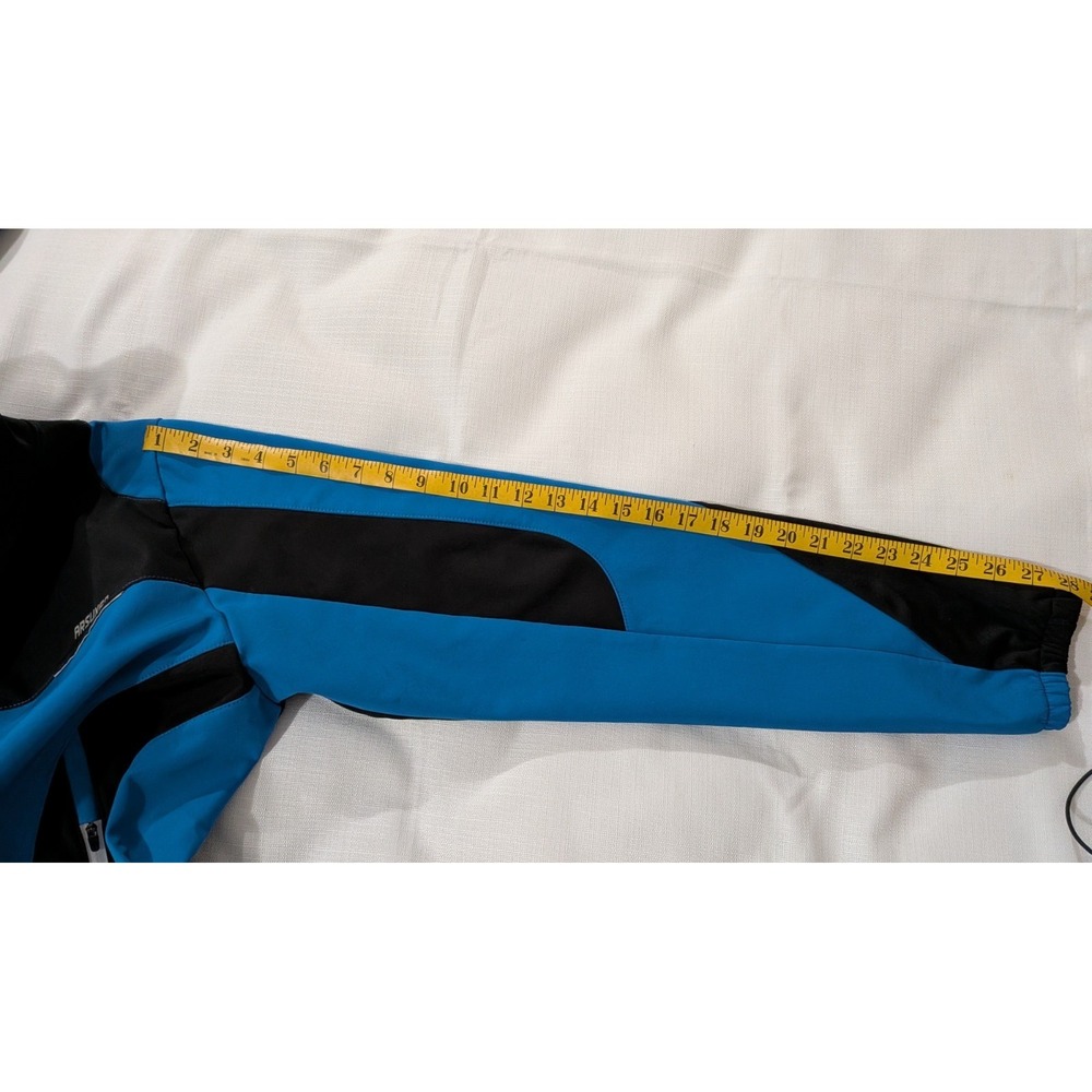 ARSUXEO Cycling Jacket Soft Shell Fleece Windproof Waterproof Reflective XL Blue - Picture 5 of 7